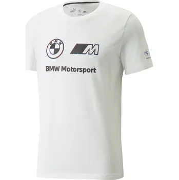 Pánské tričko BMW triko PUMA MMS LOGO white - 2XL