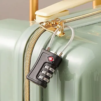 Visací zámek Bezpečnostní visací zámek s 3-místným kódem - černá