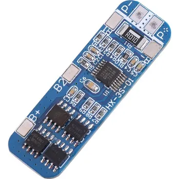 Vývojová deska HX-3S-01 BMS 3S 12V 10A - Ochranný modul pro Li-Ion baterie