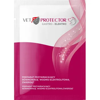 Kosmetika pro psa Vet Protector Gastro Elektro Elektrolyty pro psy a kočky, sáček 3 g