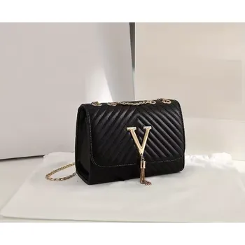 Kabelka Luxusní kabelka přes rameno černá