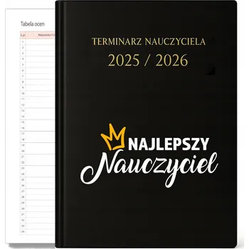 Kalendář Knižkový kalendář pro učitele 2026 A5 černý