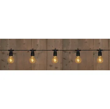 Venkovní osvětlení PRÉMIOVÉ SOLÁRNÍ SVĚTELNÉ ŘETĚZY 10 LED - PARTY OSVĚTLENÍ