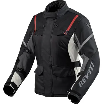 Moto bunda REVIT bunda HORIZON 3 H2O dámská black/red - 38