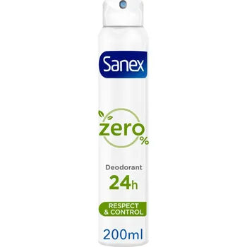 1x Antiperspirant ve spreji SANEX Zero Respect & Control 200 ml