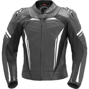 Moto bunda BÜSE bunda IMOLA dámská black/white - 62