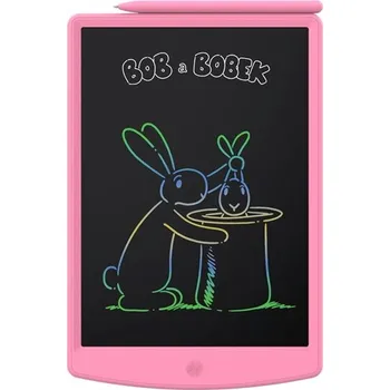 Magnetická kreslící tabulka Kreslící tabulka GoGEN BOB A BOBEK TABULKA, růžová