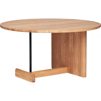 Konferenční stolek FOGIA Konferenční stolek Koku Round High, Oiled Oak