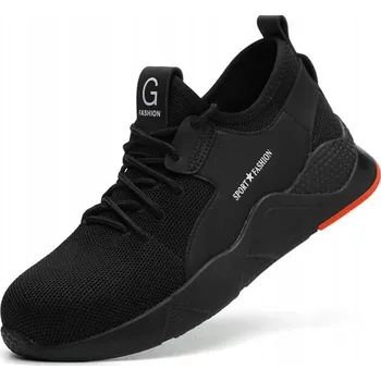 Pracovní obuv MU2RB1 Lehké prodyšné bezpečnostní boty s ocelovou špičkou unisex, velikost 36