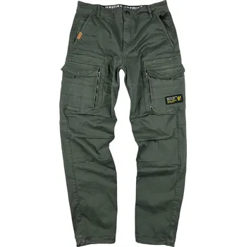 Pánské kalhoty YAKUZA kalhoty YPS 3753 Cargo dark olive - XL