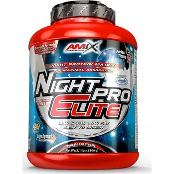 Proteinový nápoj Amix NightPro Elite 2300g Varianta: strawberry
