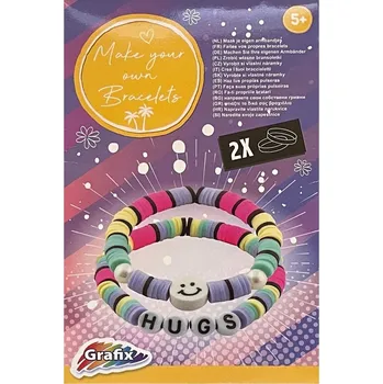 Náramek KORÁLKY - VYROB SI VLASTNÍ NÁRAMEK - NÁRAMEK 2 ks