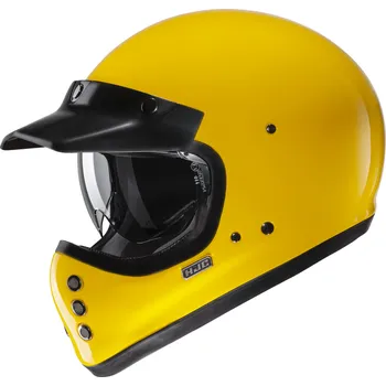 Helma na motorku HJC přilba V60 Solid deep yellow - L