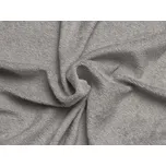 Froté prostěradlo tmavě šedé Rozměr: 80x200