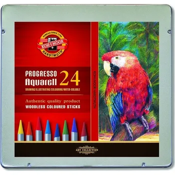 Pastelka Akvarelové Pastelky Koh-i-noor Progresso 24 barev