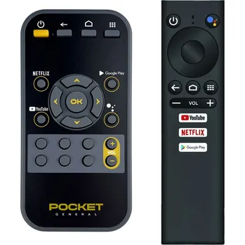 Dálkový ovladač EMATIC Jetstream 4K UHD Android TV Box AGT418 Bluetooth - dálkový ovladač duplikát