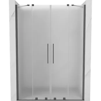 Mexen Velar Duo posuvné sprchové dveře 150 cm, matné, gun metal - 871-150-000-32-95 Sprchové dveře