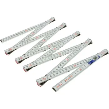 metr Dřevěný skládací metr PREMIUM 2m GEKO