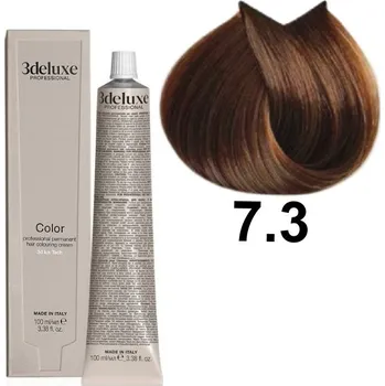 Barva na vlasy 3DELUXE BARVA NA VLASY 100ML 6.35