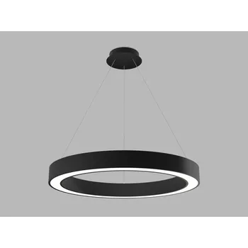 LED2 3273953CSTW Závěsné svítidlo SATURN SLIM 80 P-Z, B CASAMBI TW 60W 3000K-4000K černá