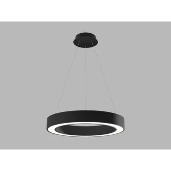 LED2 3273853CSTW Závěsné svítidlo SATURN SLIM 60 P-Z, B CASAMBI TW 50W 3000K-4000K černá