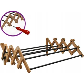 Sušák na prádlo Nástěnná Sušák prádla Rodeno 105-105 cm