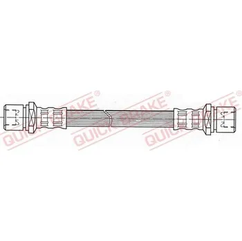 Brzdová hadice Brzdová hadice QUICK BRAKE 27.071