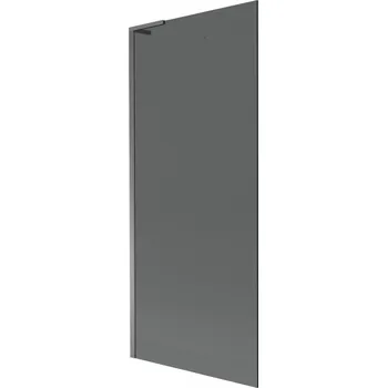 Vanová zástěna Mexen Next L sprchová zástěna 1křídlová 80 x 150 cm, grafit, gun metal - 895-080-000-03-40-95 Vanové zástěny