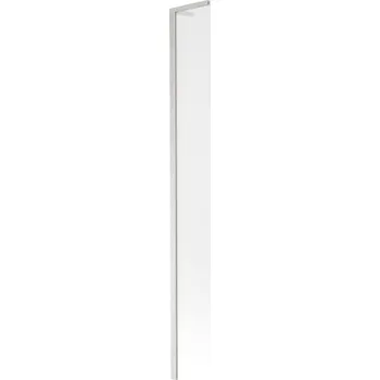 Mexen Next L vanová zástěna 1křídlová 90 x 150 cm, mat, kartáčovaný nikl - 895-090-000-03-30-97 Vanové zástěny