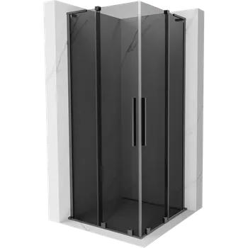Mexen Velar L Duo posuvná sprchová kabina 90 x 90 cm, grafit, gun metal - 871-090-090-02-43-95 Sprchové kouty