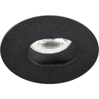 Bodové svítidlo KOHLLIGHTING Zápustné svítidlo DASH černé max.50W Ø80mm kulaté - KOHL-Lighting (starý kód: KHL K50131.BK.GU) KHL K50131.01.RF.BK-BK.GU