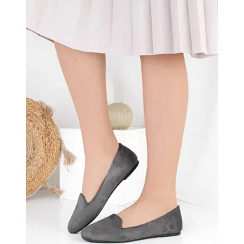 Dámské baleríny Baolikang Šedé baleríny E858-3G Velikost: 40