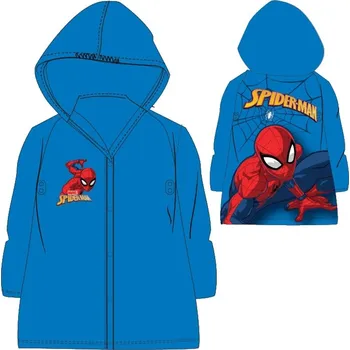 E plus M Chlapecká pláštěnka Spiderman modrá Pláštěnka E plus M Chlapecká pláštěnka Spiderman modrá