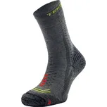 Outdoorové ponožky TEKO ECO HIKE DISCOVERY 2.0 M Tmavě šedá, Reflexní neon