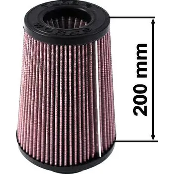 Vzduchový filtr Sportovní vzduchový filtr TurboWorks průměr 80-89 mm, výška 200 mm
