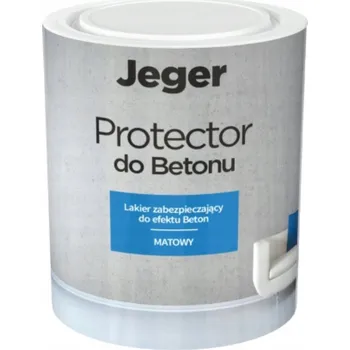 Lak na dřevo Ochranný lak Jeger na betonu 1 l