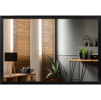 Zrcadlo Zrcadlo Coloray nástěnné obdélníkové rám dřevo 800 x 600 mm