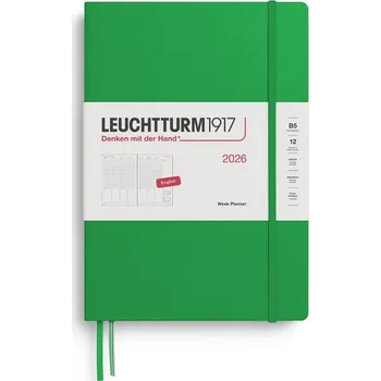 Kalendář Knižní kalendář 2026 B5 Leuchtturm1917 zelený