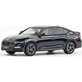 autíčko Škoda Octavia IV RS (2020) - Modrá Plum Metalíza ABREX 1:43
