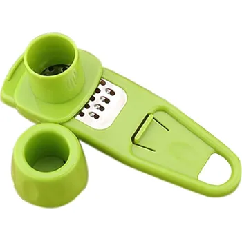 Struhadlo KOMPAKTNÍ STRUHADLO NA ČESNEK, MINI STRUHADLO NA ZÁZVOR ZELENÉ