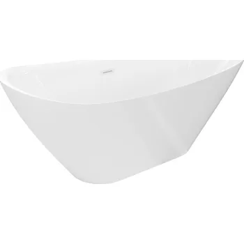 Vana Mexen Lotos volně stojící vana 180 x 75 cm, bílá, bílý přepad - 52051807700-20 Volně stojící vany