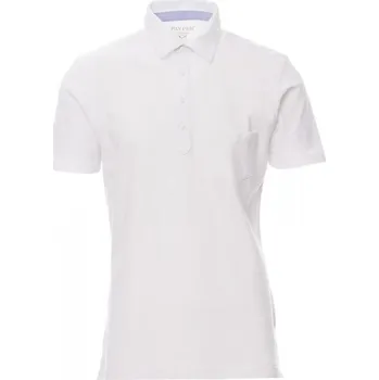 Pánské tričko Payperwear Pánská polokošile Prestige s kapsičkou Barva: Bílá, Velikost: L