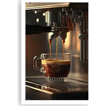 Obraz Obraz plakát do obýváku ložnice 61x91 káva foto plakáty na zeď bez rámu
