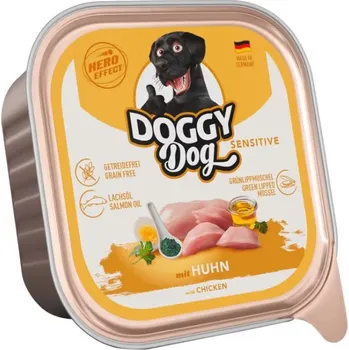 Krmivo pro psa DOGGYDOG CHICKEN SENSITIVE 150G BEZ OBILOVIN VLHKÉ KRMIVO PRO PSY S KUŘECÍM