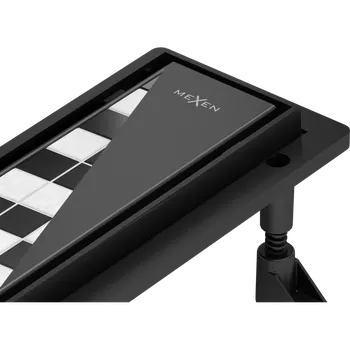 Mexen Flat ABS lineární odtok 2v1 60 cm, černý - 1769060 Lineární podlahové odtoky