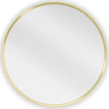 Zrcadlo Mexen Loft kulaté koupelnové zrcadlo 30 cm, zlatý rám - 9850-030-030-000-50 Koupelnová zrcadla