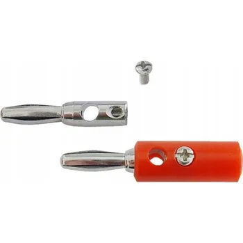 Příslušenství pro čtečku elektronické knihy Bananová zástrčka Lamex LX1026/RED