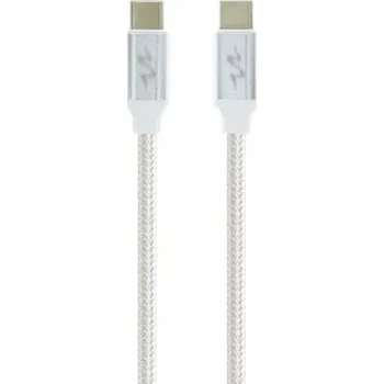 Datový kabel Kabel Sumex USB typ C - USB typ C 1 m bílý