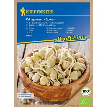 Semeno BIO Hrách setý - bio semena na klíčení - 50 g