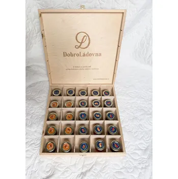 Dárkový potravinový koš Snídaňový box Dobroládovna